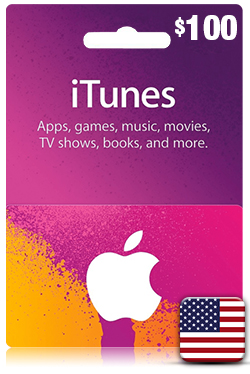 iTunes Gift Card 100 USD- US
