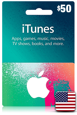 iTunes Gift Card 50 USD- US