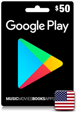 Google Play Gift Card 50 USD - US