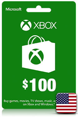 Xbox Live Gift Card - 100 USD [ US ]