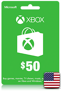 Xbox Live Gift Card - 50 USD [ US ]