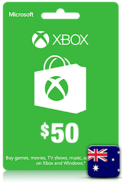 Xbox Live Gift Card - 50 AUD [ AU ]