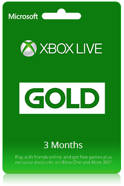 Xbox Live Gold - 3 Months Membership [ Global ]